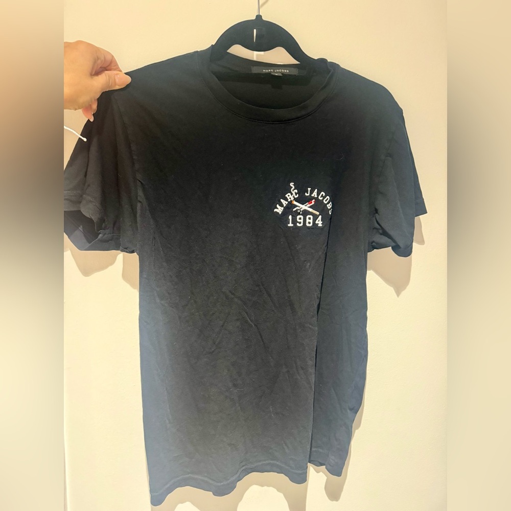 Marc Jacobs Black Graphic Tee 1984